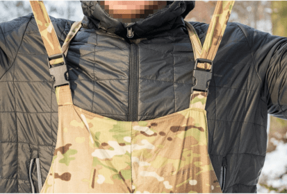 RECENZE: Sleeka Salopettes Reversible Snugpak® nadrág - Teljes hosszúságú cipzár