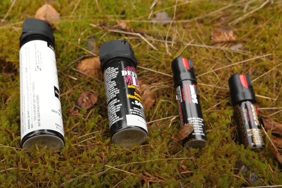 Védekező spray-k, különféle típusok. Forrás: Rigad