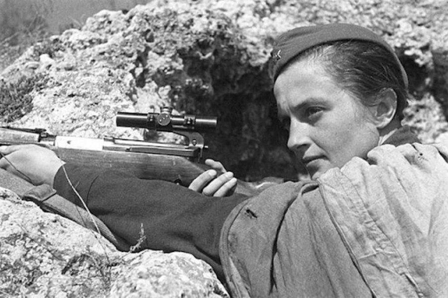 Mosin-Nagant, Ljudmila Pavlicsenko