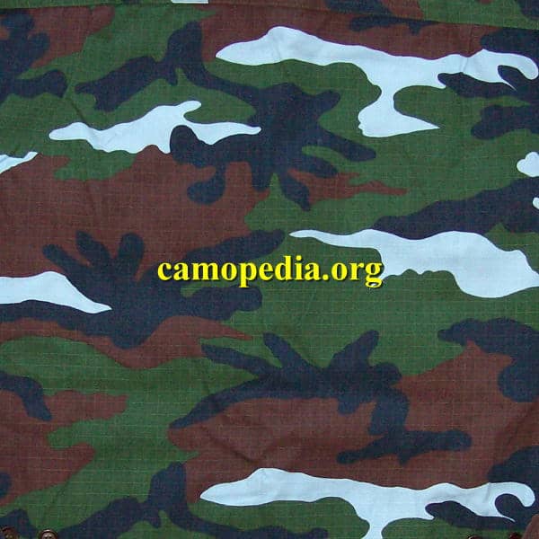 Álcázási minta Vietnam Tigerstripe 14