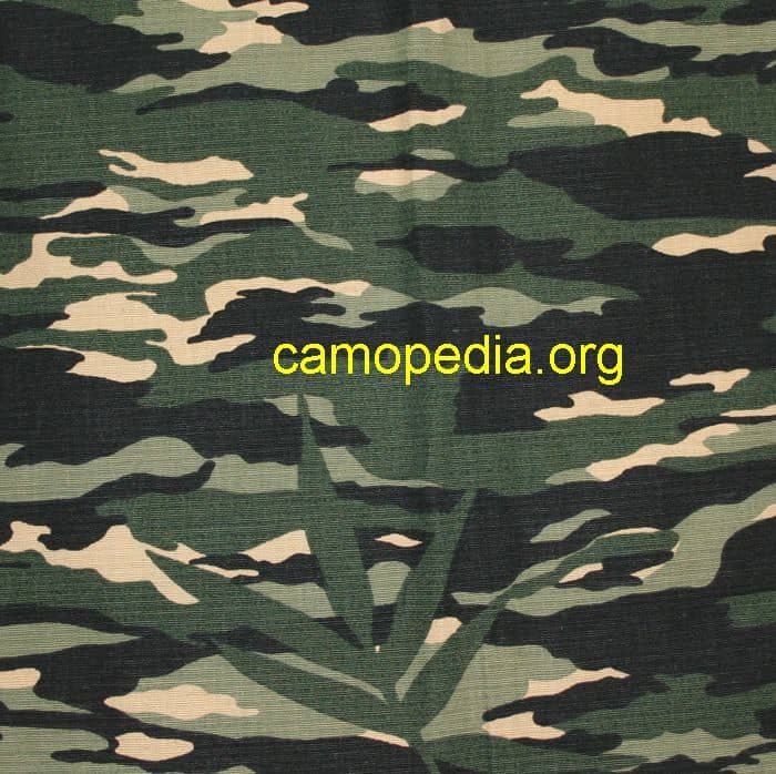 Álcázási minta Vietnam Tigerstripe 8