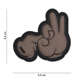 101INC® Fuck Fingers felvarró