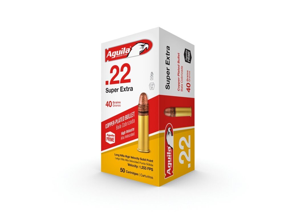 .22 LR Super Extra HV Aguila® / 40 grs / 50 db