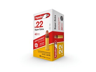 .22 LR Super Extra HV Aguila® / 40 grs / 50 db
