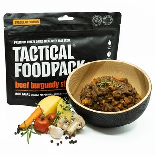 A dehidratált étel Marhapörkölt burgundi módra Tactical Foodpack®
