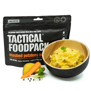 A Dehidrátált ételek Tartalék burgonyapüré csirkehússal Tactical Foodpack®