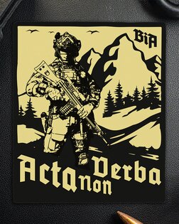 Acta Non Verba Brothers in Arms® matrica