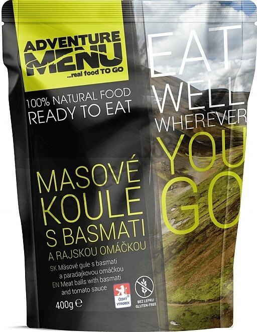 Adventure Menu® - Húsgolyók basmati rizzsel és paradicsommártással