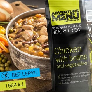 Adventure Menu® - Kertészcsirke babbal 400 g