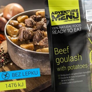 Adventure Menu® - Marhapörkölt burgonyával 400 g