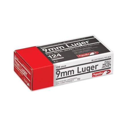 Aguila® FMJ lőszer / 9 mm Luger / 8 g - 124 grs / 50 db