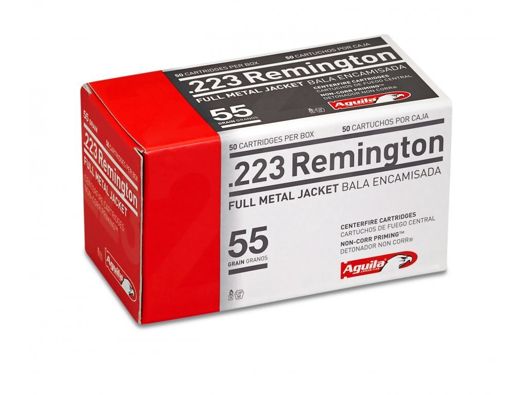 Aguila® FMJ lőszerek / .223 Rem. / 55 grs / 50 db