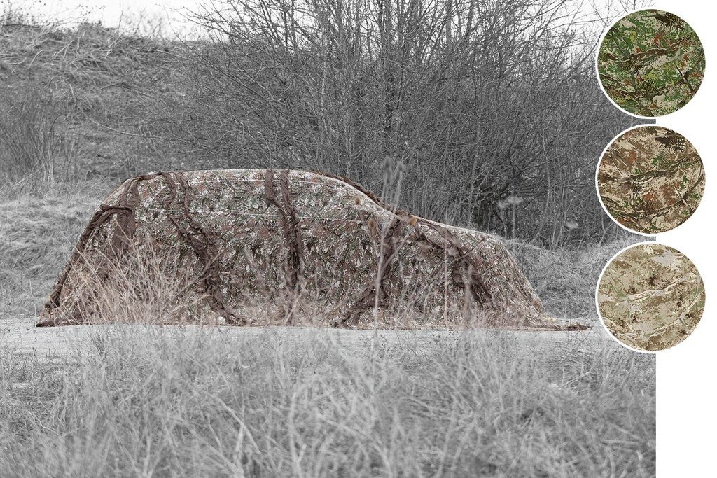 Álcaháló Camo Net 6×8,5 m Ghosthood® IRR