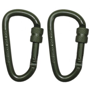 Alumínium karabiner MFH® 2 db