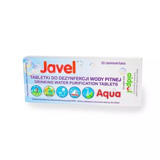 Aqua Javel® víztisztító tabletták