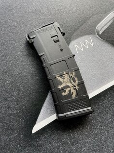 AR15 magazin, 30 lövés, kaliber 5.56x45 NATO Magpul® / Český lev