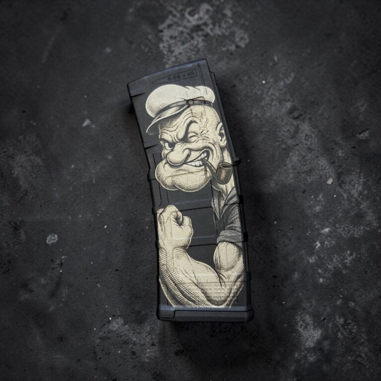 AR15 tár, 30 lövés, 5.56×45 NATO kaliber Magpul® / Iron Sailor