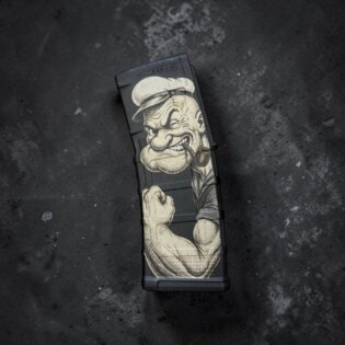 AR15 tár, 30 lövés, 5.56×45 NATO kaliber Magpul® / Iron Sailor