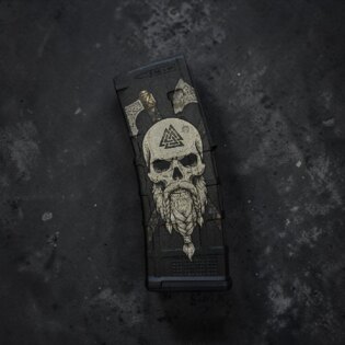 AR15 tár, 30 lövés, 5.56×45 NATO Magpul® / Viking Skull