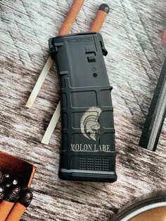 AR15 tár, 30 lövés, 5.56x45 NATO Magpul® / Molón labe