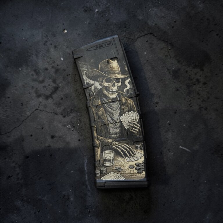 AR15 tár, 30 lövés, kaliber 5.56×45 NATO Magpul® / Dead Man’s Hand