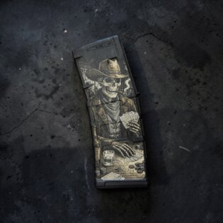AR15 tár, 30 lövés, kaliber 5.56×45 NATO Magpul® / Dead Man’s Hand