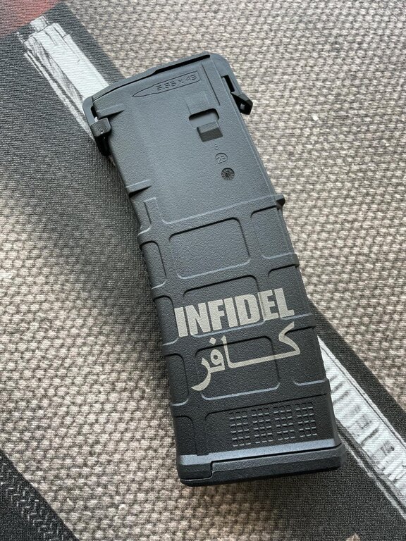 AR15 tár, 30 lövés, kaliber 5.56x45 NATO Magpul® / Infidel
