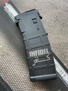 AR15 tár, 30 lövés, kaliber 5.56x45 NATO Magpul® / Infidel
