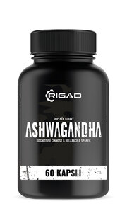 Ashwagandha KSM 66® - Kognitív funkció / relaxáció / alvás Rigad®