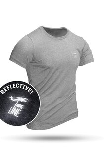 Athletic Reflective Dropline Logo Nine Line® póló