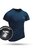 Athletic Reflective Dropline Logo Nine Line® póló