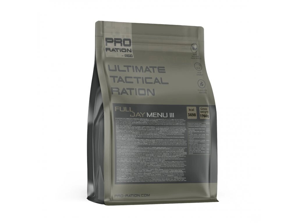 Az Ultimate Tactical Ration teljes napi élelmiszeradag, MENU IV