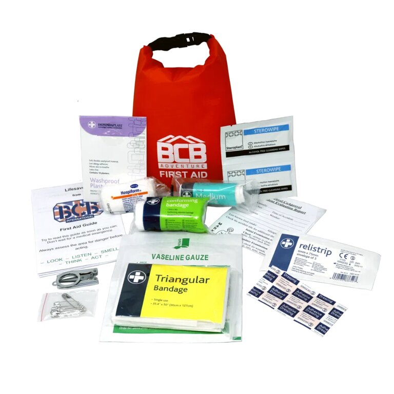 BCB® elsősegélycsomag zsákban
