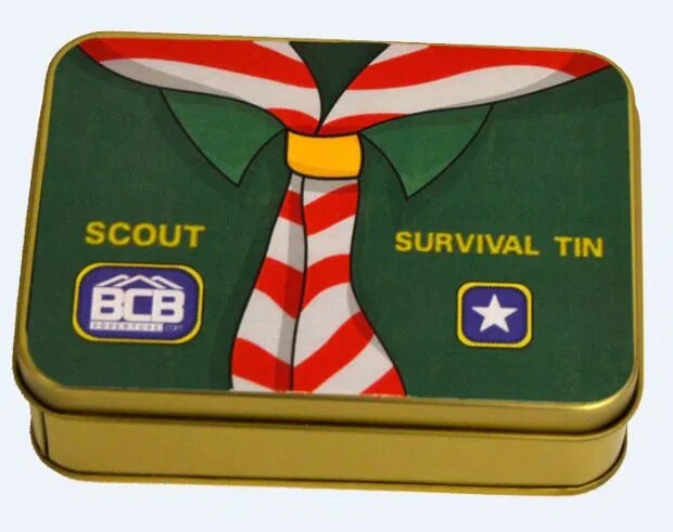 BCB® Scout Survival Tin Mentődoboz
