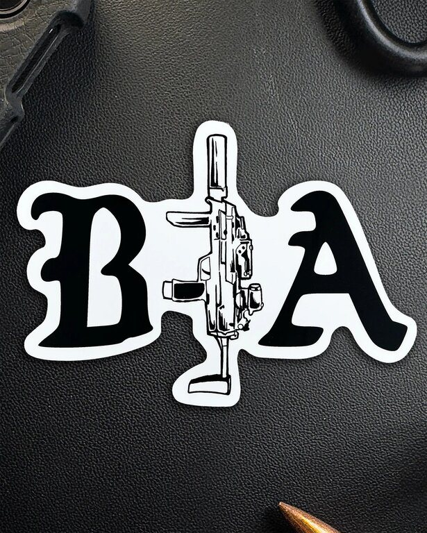 BIA MP7 Fegyverbarátok® matrica