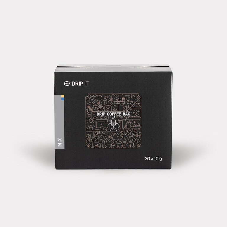 Brazil / Nicaragua Drip it® kávé filterben, 20 db