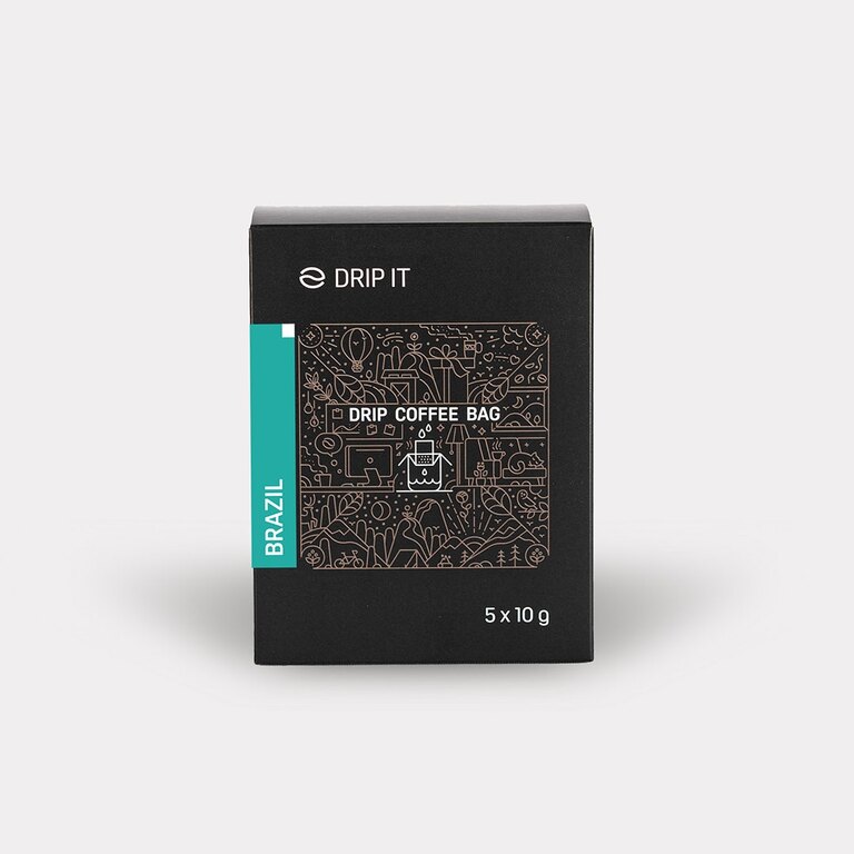 Brazília Minas Gerais Drip it® kávé filterben, 5 db