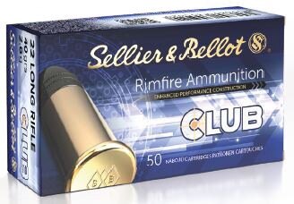 Club/Standard Sellier & Bellot® kis kaliberű lőszerek / .22 LR / 2,6 g / 50 db
