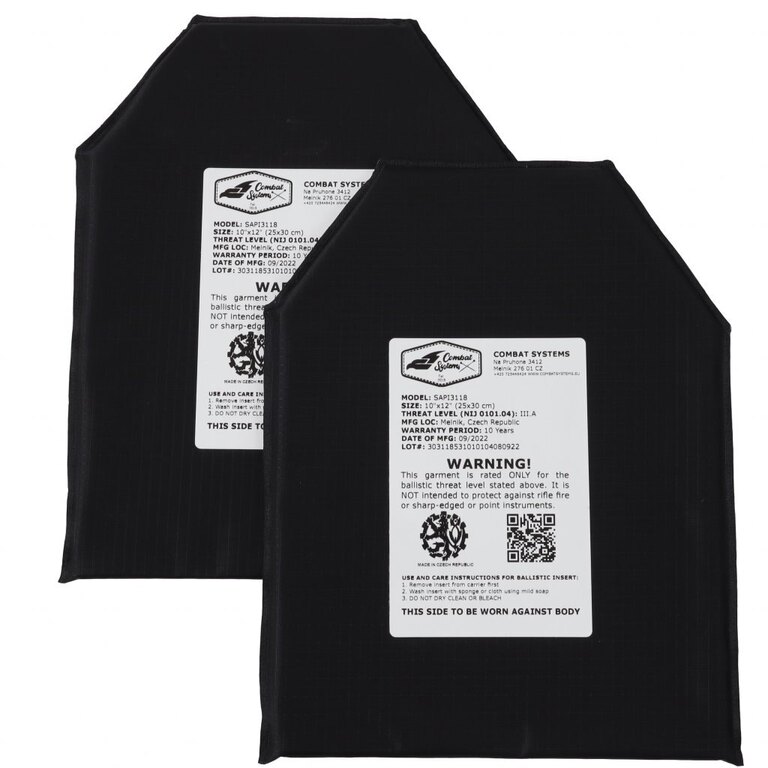 Combat Systems® III.A ballisztikus betét 25×30 cm