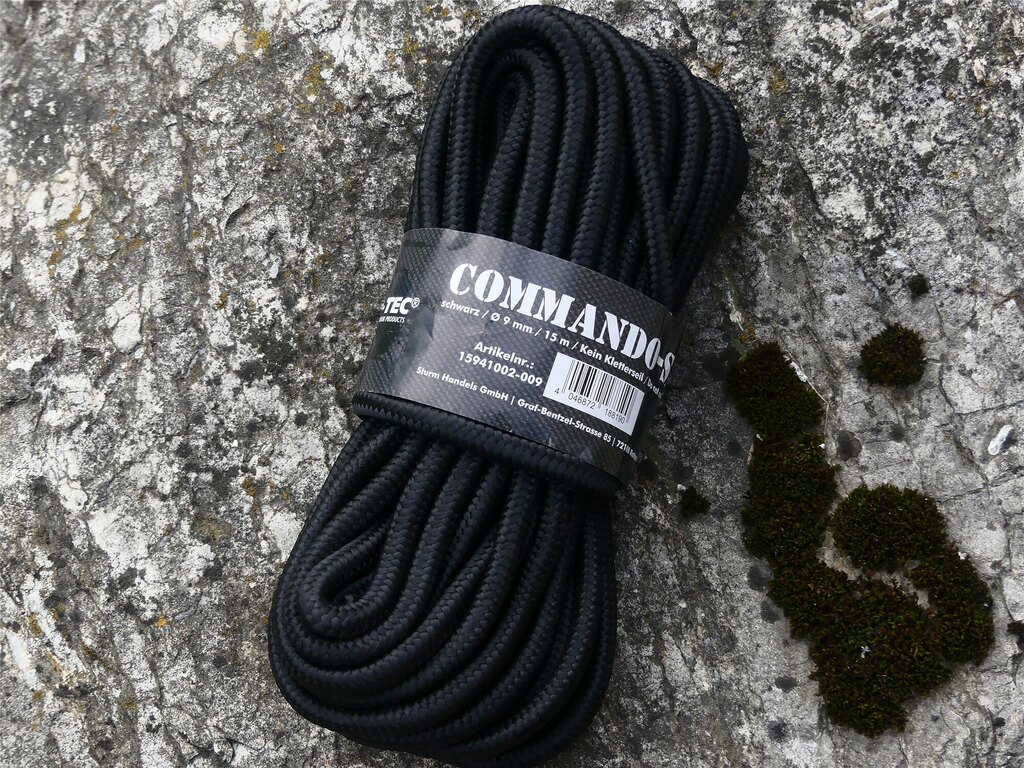 Commando kötél Mil-Tec® - 15 m × 9 mm
