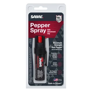 Compact védekező spray klippel Sabre Red®