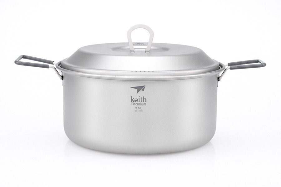 Cook Keith® 2,5 l-es titán edény
