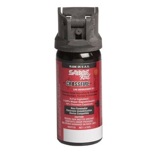 Crossfire MK-3 Sabre Red® védekező spray, sugár
