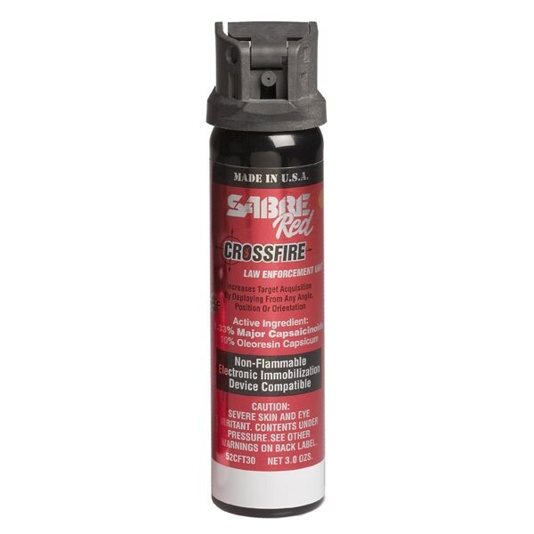 Crossfire MK-4 Sabre Red® védekező spray, folyadéksugár
