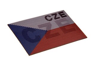 Cseh Köztársaság zászló felvarró Dual IR Clawgear®
