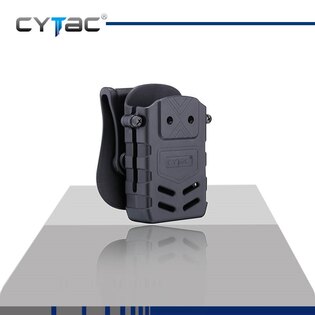 Cytac® AR15, M4, M16 tártok tok övcsipesszel - fekete