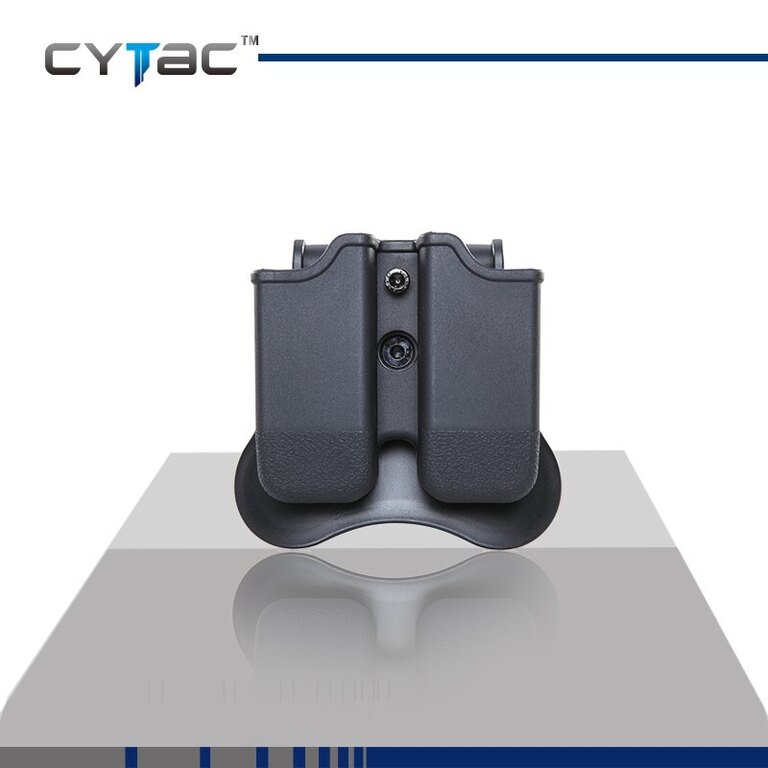 Cytac® Glock dupla pisztolytár tok - fekete