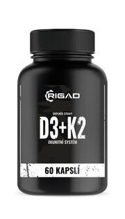 D-vitamin D3 + K2 + MCT olaj Rigad®