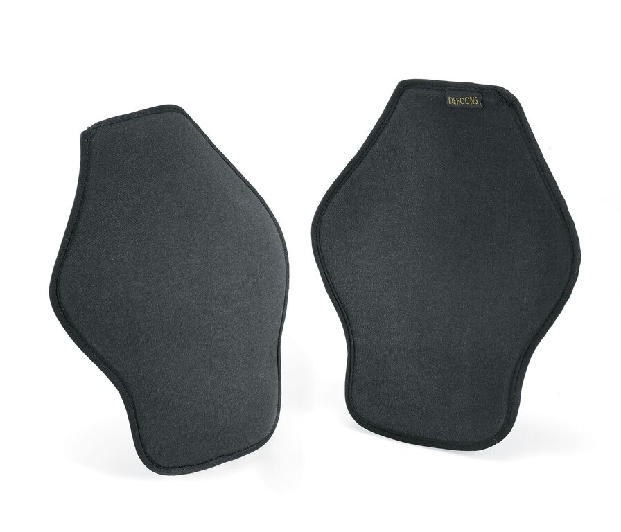 Defcon5® Soft alacsony profilú térdvédők - fekete