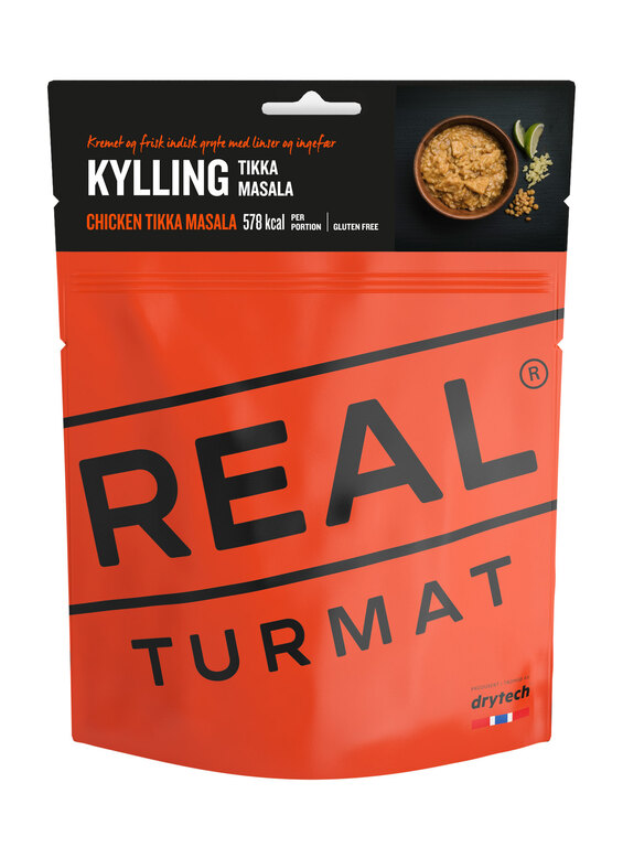 Dehidratált étel Csirkés Tikka Masala Real Turmat®